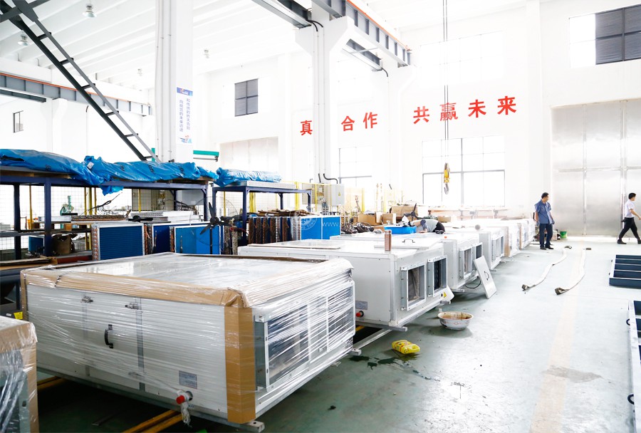 吊頂式新風(fēng)機(jī)組實拍1